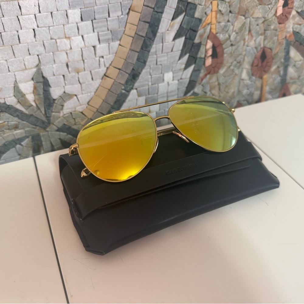 Isabel Marant Gold Sunglasses